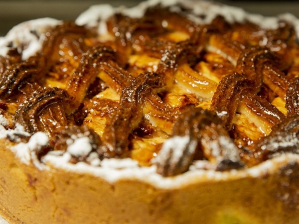 Taart Appel Amandelspijs 23cm